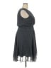 Derek Lam Chevron-herringbone Gray Cocktail Dress Size 22 - photo 4