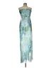 J. McLaughlin Blue Cocktail Dress Size L - photo 1