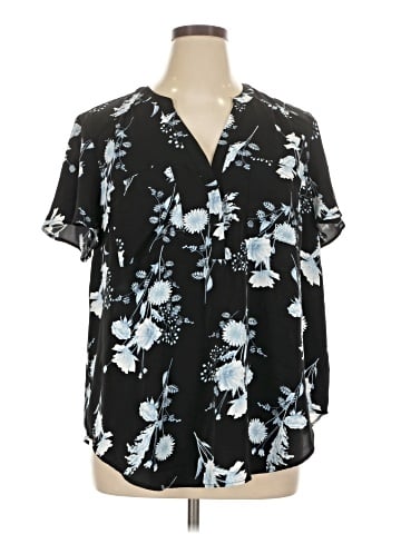 Torrid Short Sleeve Blouse (view 1)