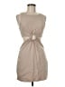 Zara Solid Tan Cocktail Dress Size M - photo 1