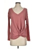 Cotton Candy LA 100% Polyester Pink Pullover Sweater Size S - photo 1