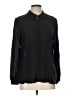 ModCloth 100% Rayon Black Long Sleeve Blouse Size L - photo 1