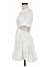 Blush 100% Polyester White Casual Dress Size M - photo 5