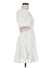 Blush 100% Polyester White Casual Dress Size M - photo 4
