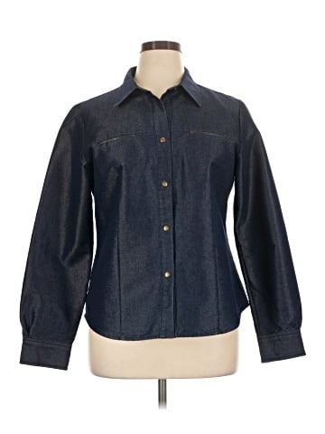 New York & Company Denim Jacket (view 1)