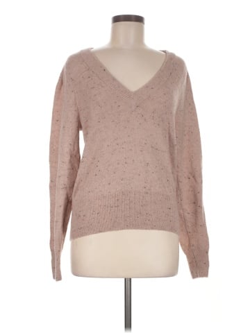 Madewell Donegal Westgate V-Neck Sweater in Coziest Yarn (view 1)