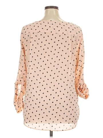 Ann Taylor LOFT 3/4 Sleeve Blouse (view 2)