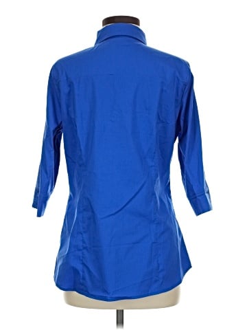 HOTOUCH 3/4 Sleeve Button-Down Shirt (view 2)