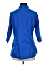 HOTOUCH Blue 3/4 Sleeve Button-Down Shirt Size M - photo 2