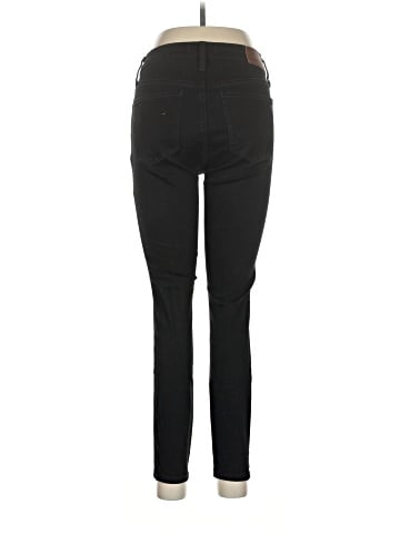 Madewell 9" Mid-Rise Skinny Jeans in ISKO Stay Black&trade; (view 2)
