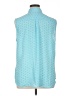 Talbots Outlet 100% Polyester Teal Sleeveless Blouse Size XL - photo 2