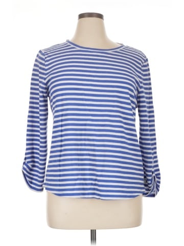 T by Talbots 3/4 Sleeve Top (view 1)
