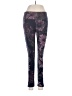 Maurices Floral Purple Leggings Size M - photo 1