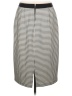 Alfani Houndstooth Gray Formal Skirt Size L - photo 2