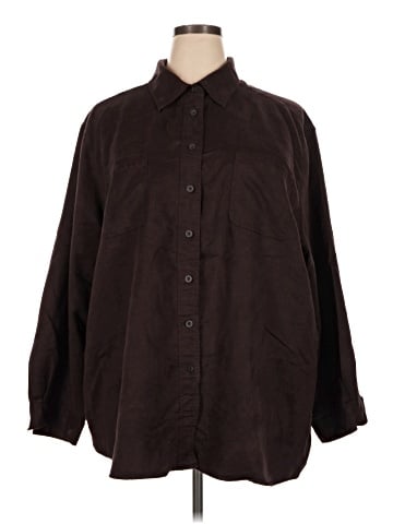 Avenue Long Sleeve Button-Down Shirt (view 1)