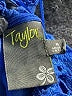 Taylor 100% Polyester Blue Cocktail Dress Size 4 - photo 7