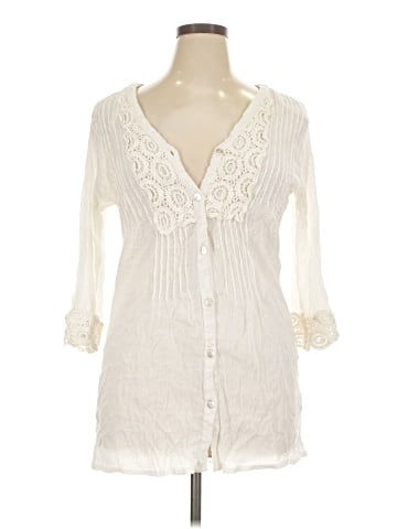 Club Z Collection 3/4 Sleeve Blouse (view 1)