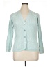 Talbots 100% Cotton Teal Cardigan Size 1X - photo 1