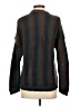 Obey Chevron-herringbone Teal Pullover Sweater Size XS - photo 2