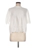 Madewell 100% Cotton White Short Sleeve Blouse Size M - photo 1