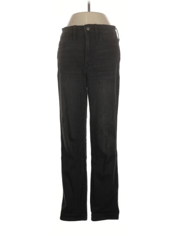 Madewell High-Rise Slim Straight Jeans in Kandell Wash (view 1)