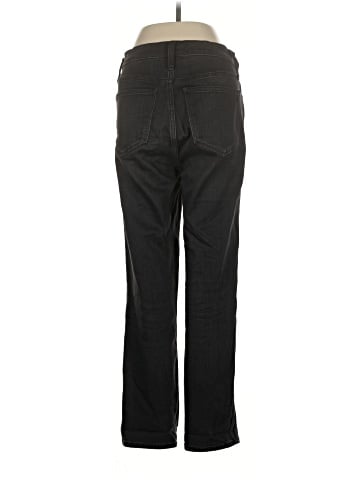 Madewell High-Rise Slim Straight Jeans in Kandell Wash (view 2)
