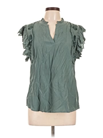 Democracy Short Sleeve Blouse (view 1)