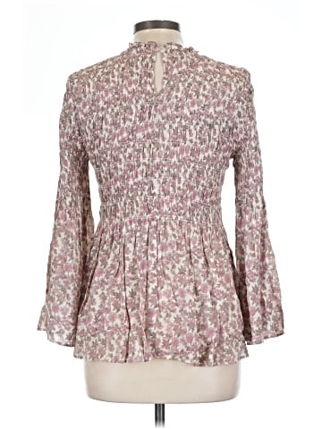 Rose + Olive Long Sleeve Blouse (view 2)