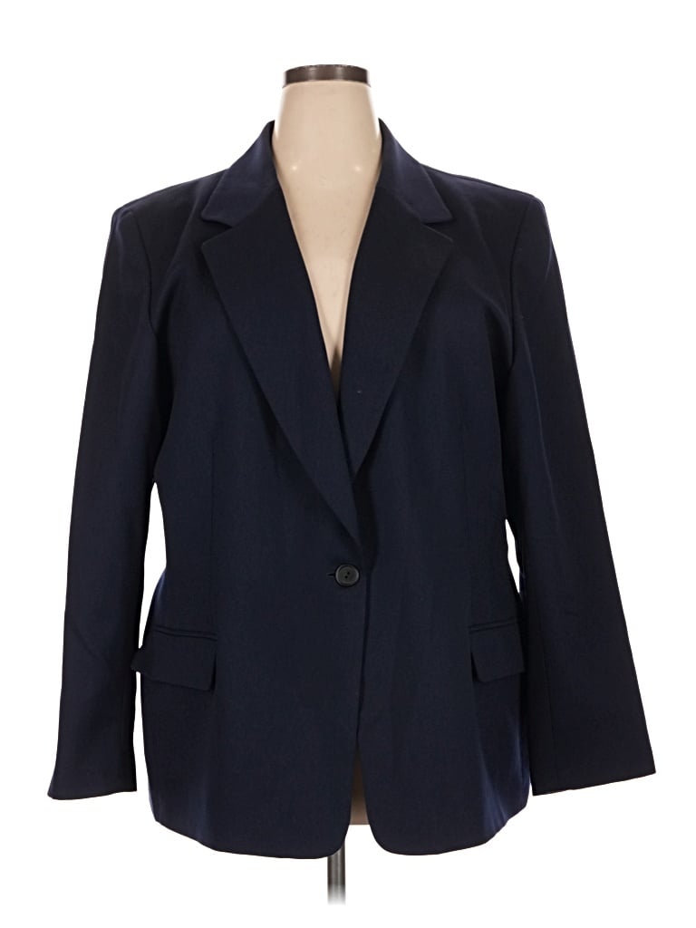 Pre-owned Pendleton Wool Blazer Jacket In Blue