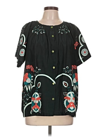 Tucker Short Sleeve Blouse (view 1)
