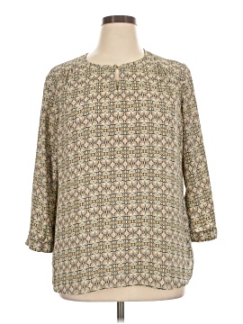 Van Heusen 3/4 Sleeve Blouse