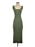 Amadi 100% Polyester Green Casual Dress Size XS - photo 1