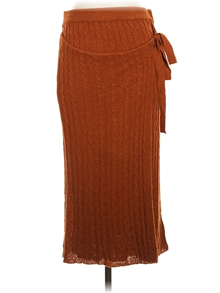 Pre-owned Current Air Casual Skirt In Brown