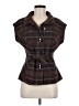 CAbi Tweed Brown Vest Size M - photo 1