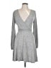 Derek Heart Chevron-herringbone Gray Casual Dress Size L - photo 1