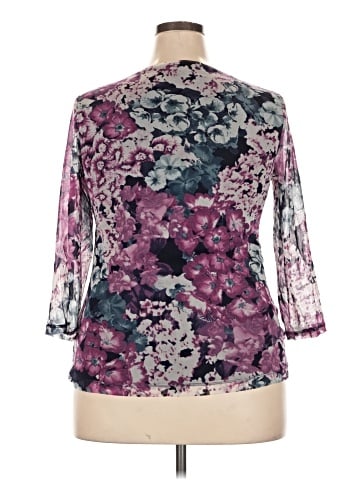 Croft & Barrow 3/4 Sleeve Blouse (view 2)