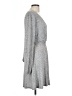 Derek Heart Chevron-herringbone Gray Casual Dress Size L - photo 4