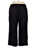 Lands' End 100% Polyester Solid Black Casual Pants Size 2X - photo 2