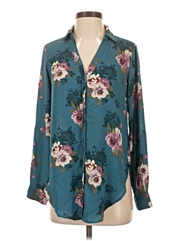 Candie's 3/4 Sleeve Blouse (view 1)