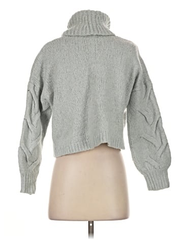 Madewell Somervell Modern Cable Turtleneck Sweater (view 2)