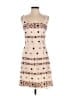 Tocca Print Tan Casual Dress Size 6 - photo 1