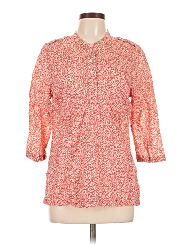 Eddie Bauer 3/4 Sleeve Button-Down Shirt (view 1)