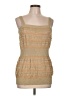 Escada Tan Sleeveless Top Size EU 44 / US 14 - photo 1