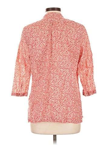 Eddie Bauer 3/4 Sleeve Button-Down Shirt (view 2)