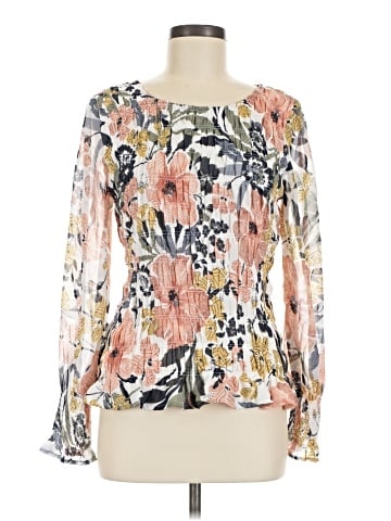 Maurices Long Sleeve Blouse (view 1)