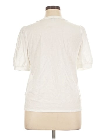 J.Crew Factory Store Short Sleeve Blouse (view 2)