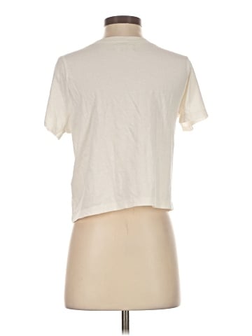Madewell Softfade Cotton Boxy-Crop Tee (view 2)