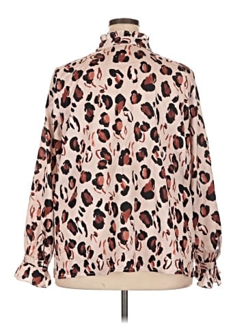 ELOQUII Long Sleeve Blouse (view 2)