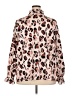 ELOQUII 100% Polyester Animal Print Ivory Long Sleeve Blouse Size 24 - photo 2