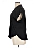 Nine West 100% Polyester Black Short Sleeve Blouse Size XL - photo 5